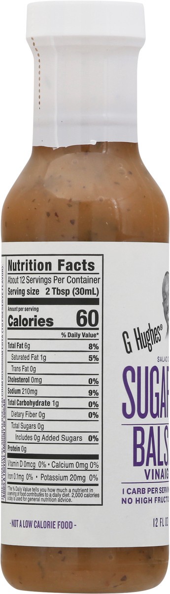 slide 13 of 13, G Hughes Sugar Free Balsamic Vinaigrette 12 fl oz, 12 oz