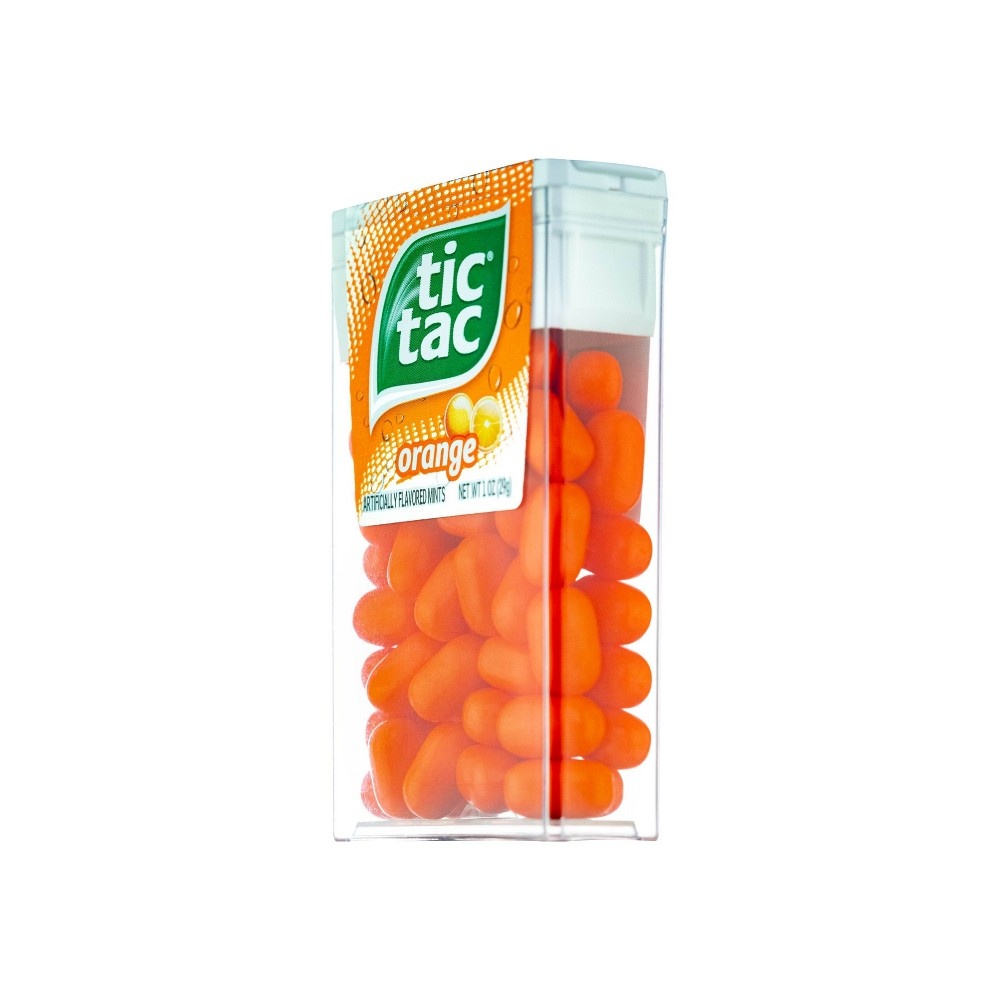 Tic Tac Orange Flavored Mints 1 oz