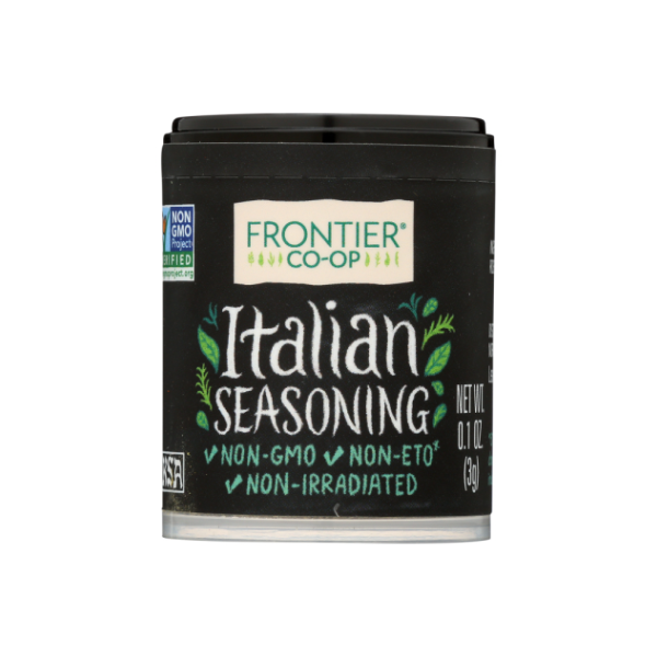 slide 1 of 1, Frontier Herb Mini Italian Seasoning, 0.1 oz