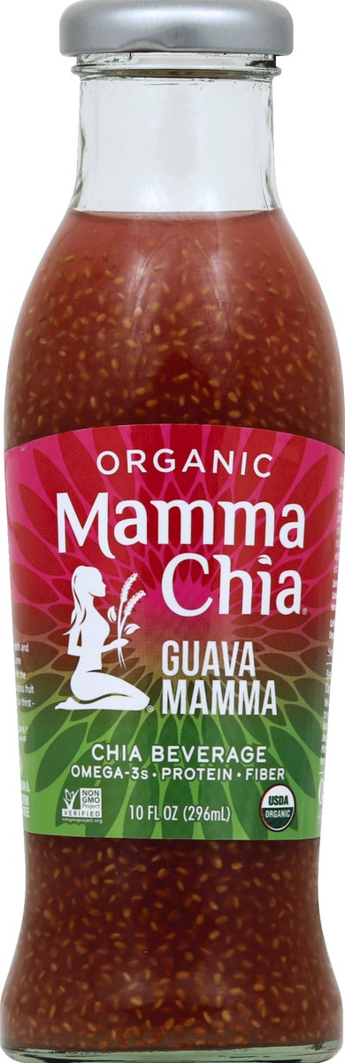 slide 3 of 4, Mamma Chia Chia Beverage, Organic, Guava Mamma - 10 oz, 10 oz