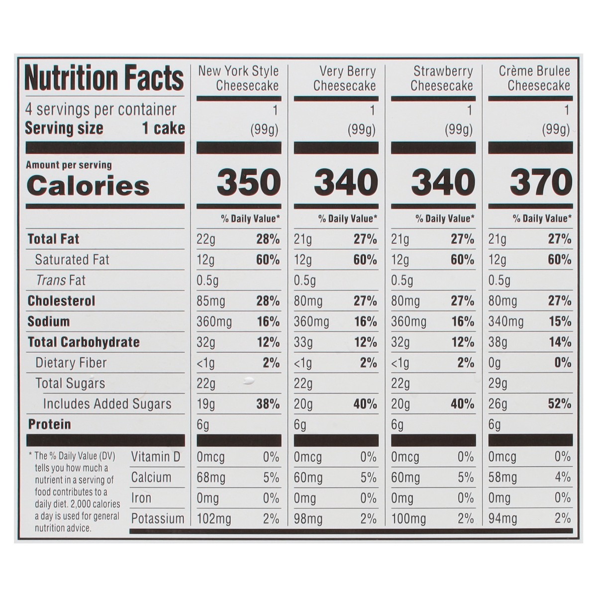slide 12 of 13, First Street Assorted Cheesecake, 14 oz