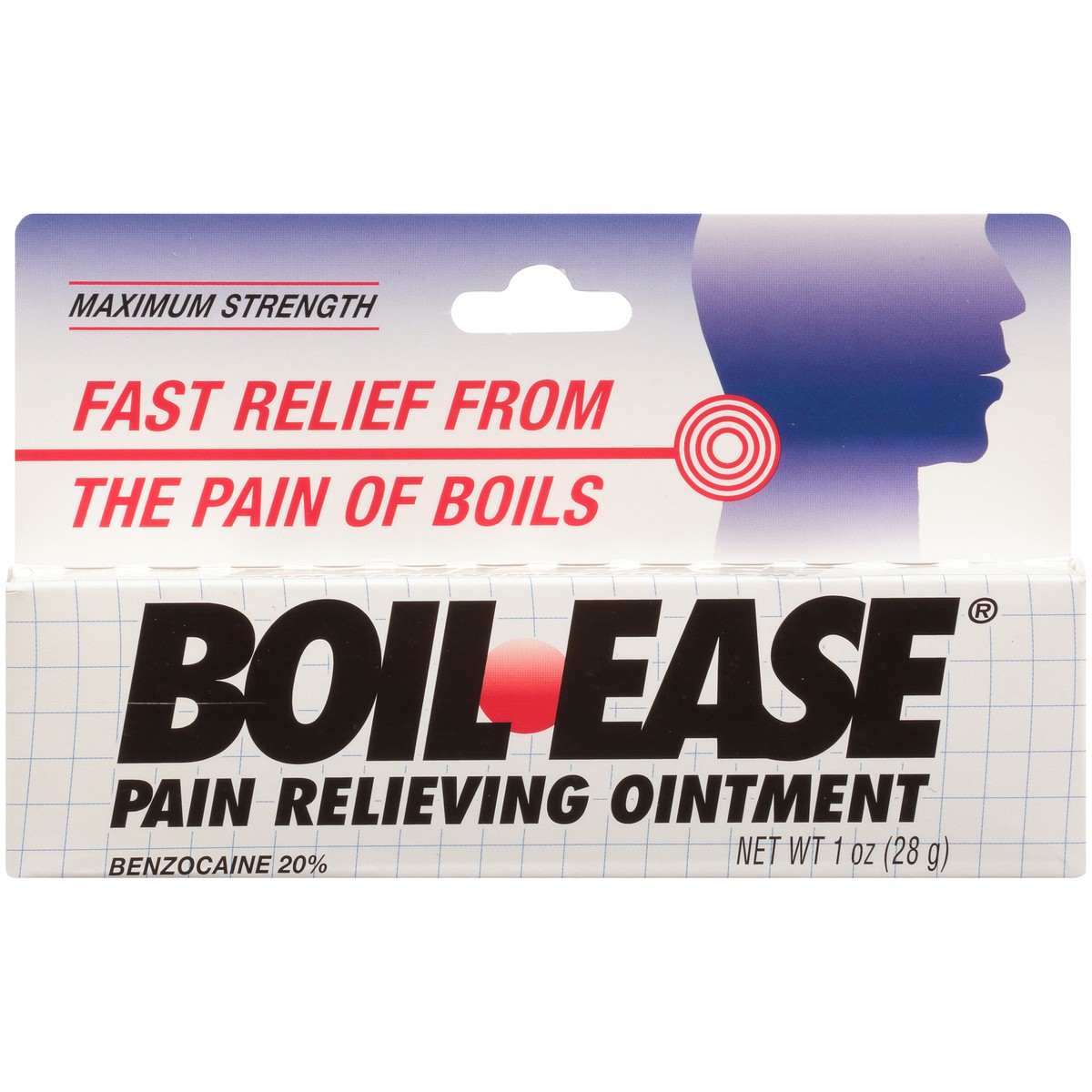 slide 9 of 10, Boil-Ease Maximum Strength Pain Relieving Ointment, Body Aches & Pains, 1 oz, 1 oz