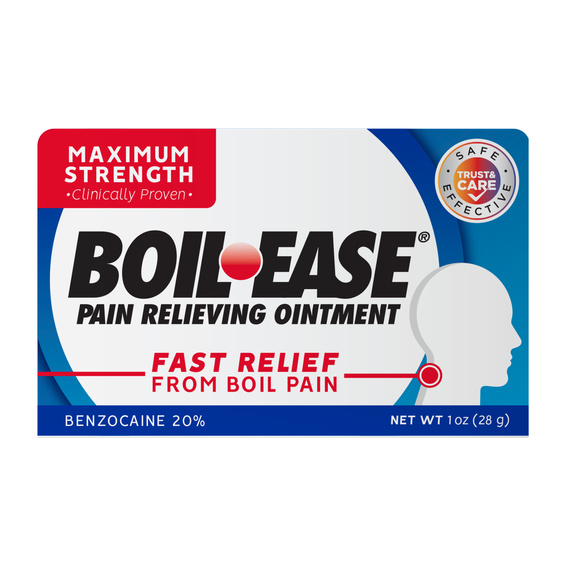 slide 1 of 10, Boil-Ease Maximum Strength Pain Relieving Ointment, Body Aches & Pains, 1 oz, 1 oz