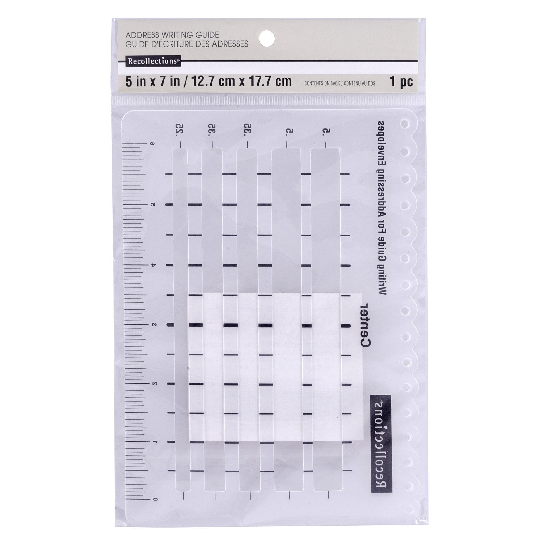 slide 4 of 5, Address Writing Guide By Recollections, 5 in x 7 in