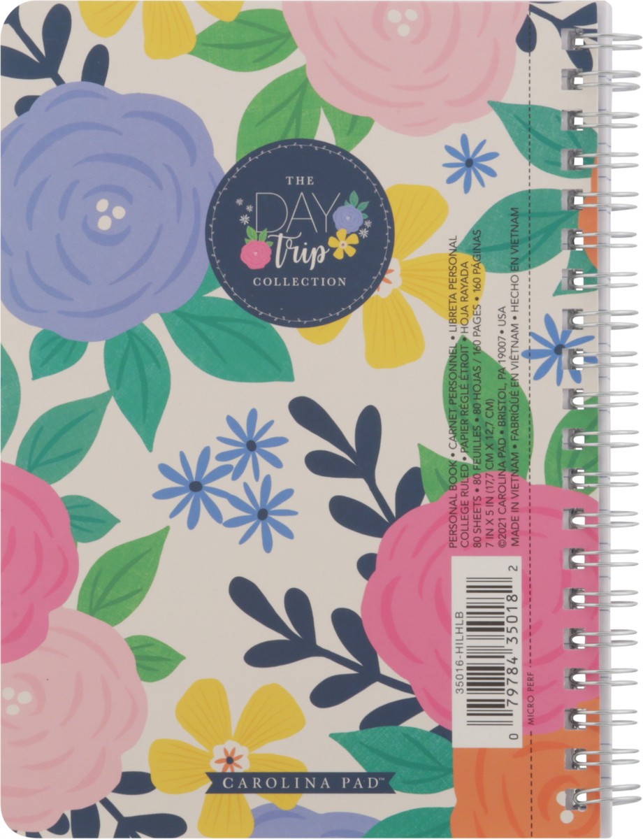 slide 10 of 11, Carolina Pad The Day Trip Collection Personal Book 1 ea, 1 ct