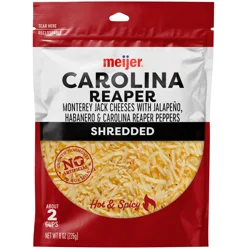 Meijer Carolina Reaper Pepper Monterey Jack Shred