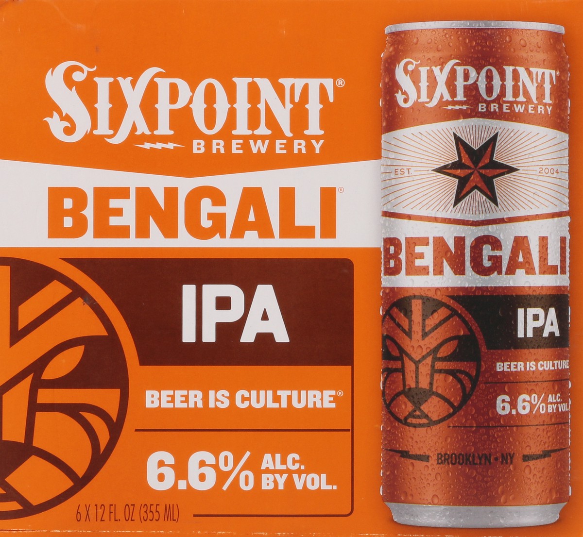 slide 5 of 9, Sixpoint Brewery Bengali India Pale Ale, 6 ct