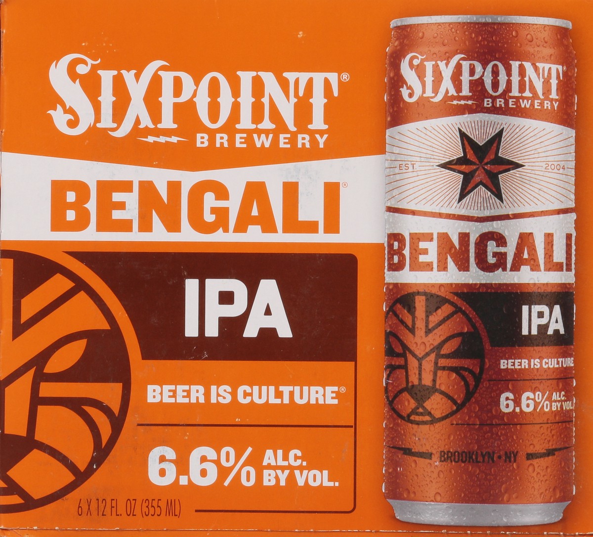 slide 6 of 9, Sixpoint Brewery Bengali India Pale Ale, 6 ct