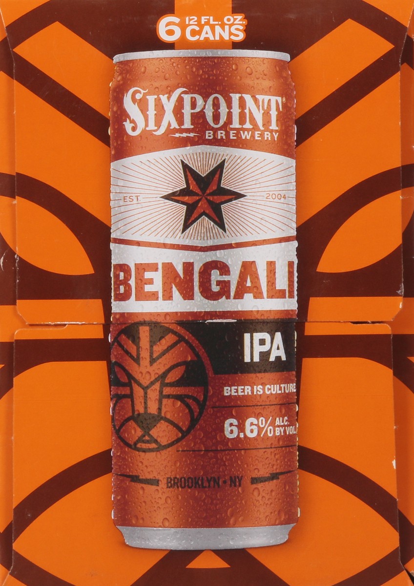 slide 7 of 9, Sixpoint Brewery Bengali India Pale Ale, 6 ct