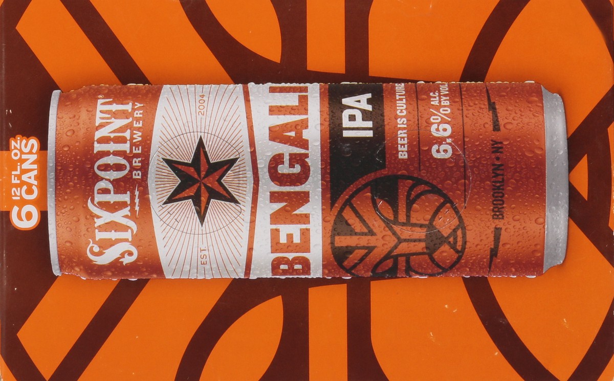 slide 9 of 9, Sixpoint Brewery Bengali India Pale Ale, 6 ct