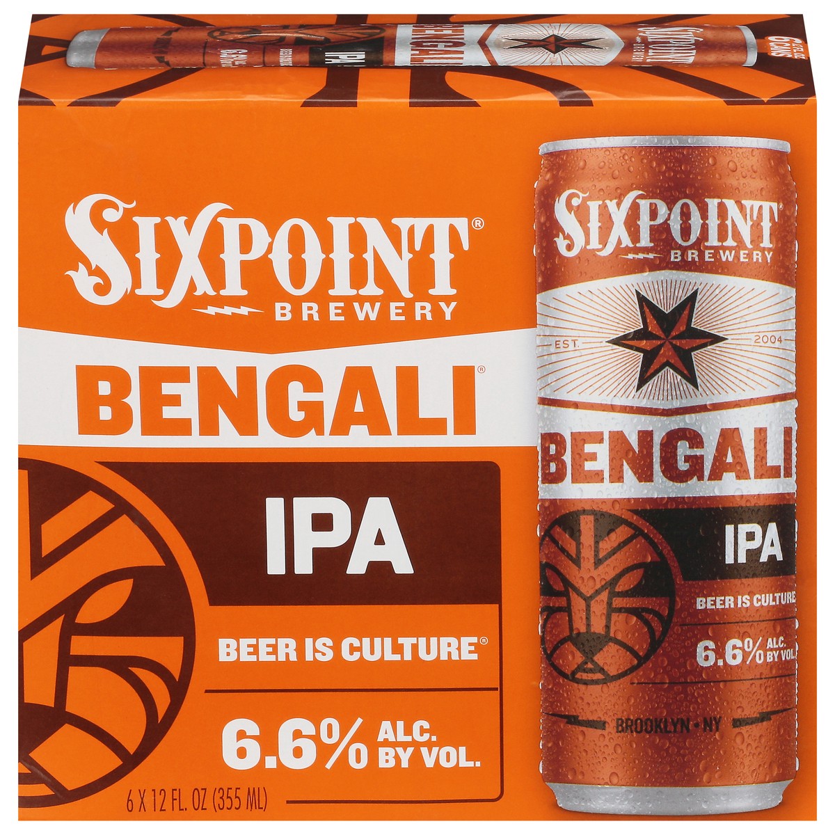 slide 1 of 9, Sixpoint Brewery Bengali India Pale Ale, 6 ct