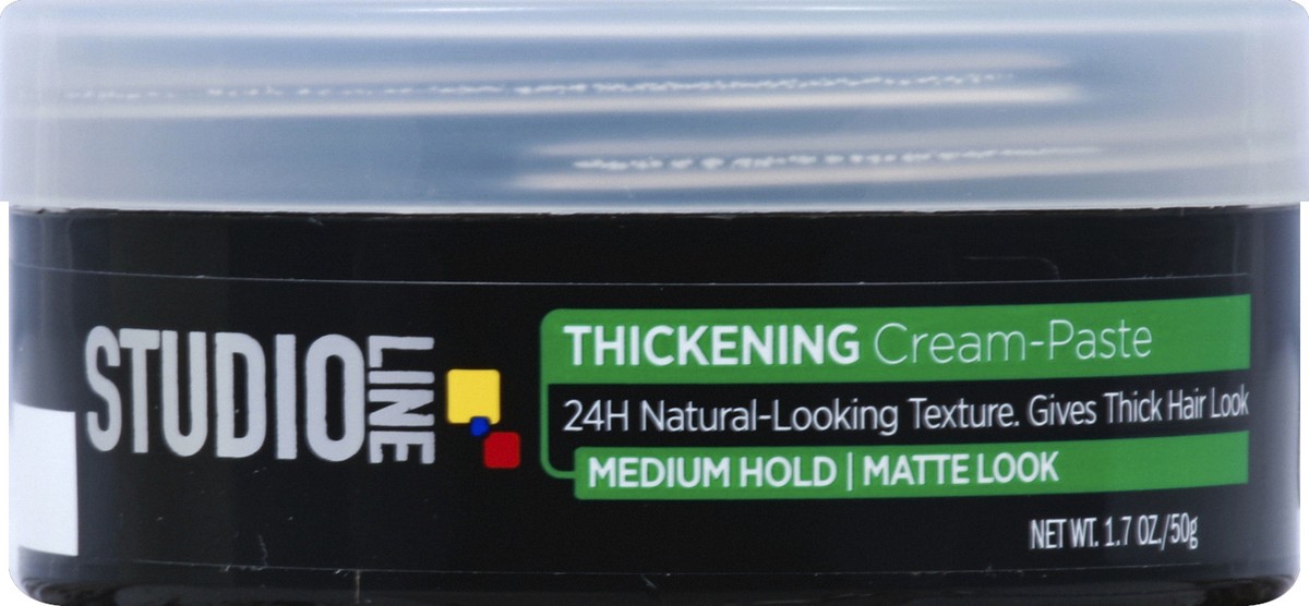 slide 2 of 2, L'Oréal Paris Studio Line Thickening Medium Hold Cream Paste, 1.7 oz