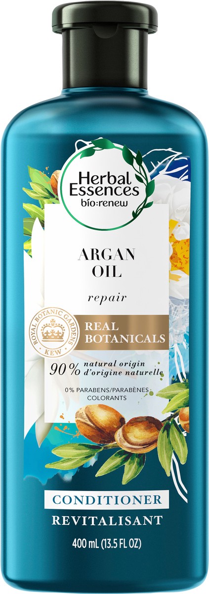 slide 3 of 3, Herbal Essencess Bio:renew Argan Oil Repairing Conditioner, 13.5 fl oz