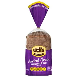 Udi's Ancient Grain Omega Flax & Fiber Bread 14.3 oz
