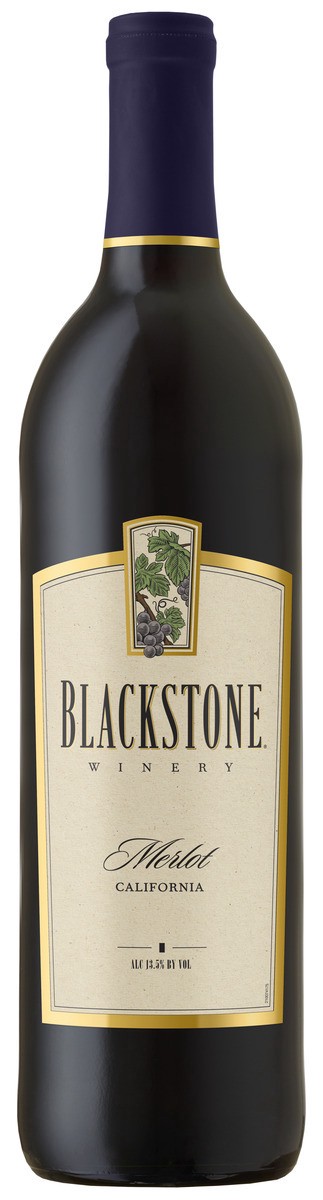 slide 1 of 3, Blackstone Winemakers Select Merlot Red Wine 750ml, 750 ml
