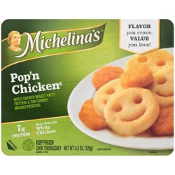 Michelina's Pop'n Chicken Nuggets and Wagon Wheel Potatoes - 4.5 oz