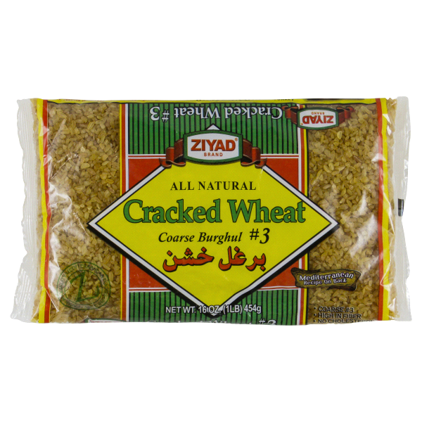 slide 1 of 2, Ziyad Cracked Wheat, 16 oz