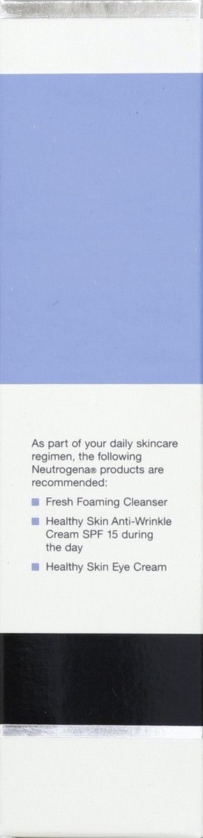 slide 3 of 6, Neutrogena Healthy Skin Anti-Wrinkle Retinol Night Cream with Vitamin E and Vitamin B5 - Night Moisturizer Cream with Retinol, Vitamin E, Vitamin B5, Glycerin, 1.4 oz, 1.4 oz