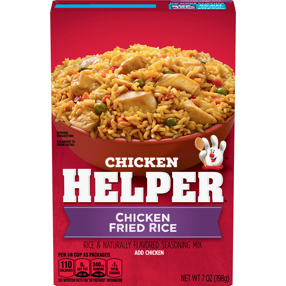 slide 1 of 1, Chicken Helper Chicken Fried Rice, 7 oz