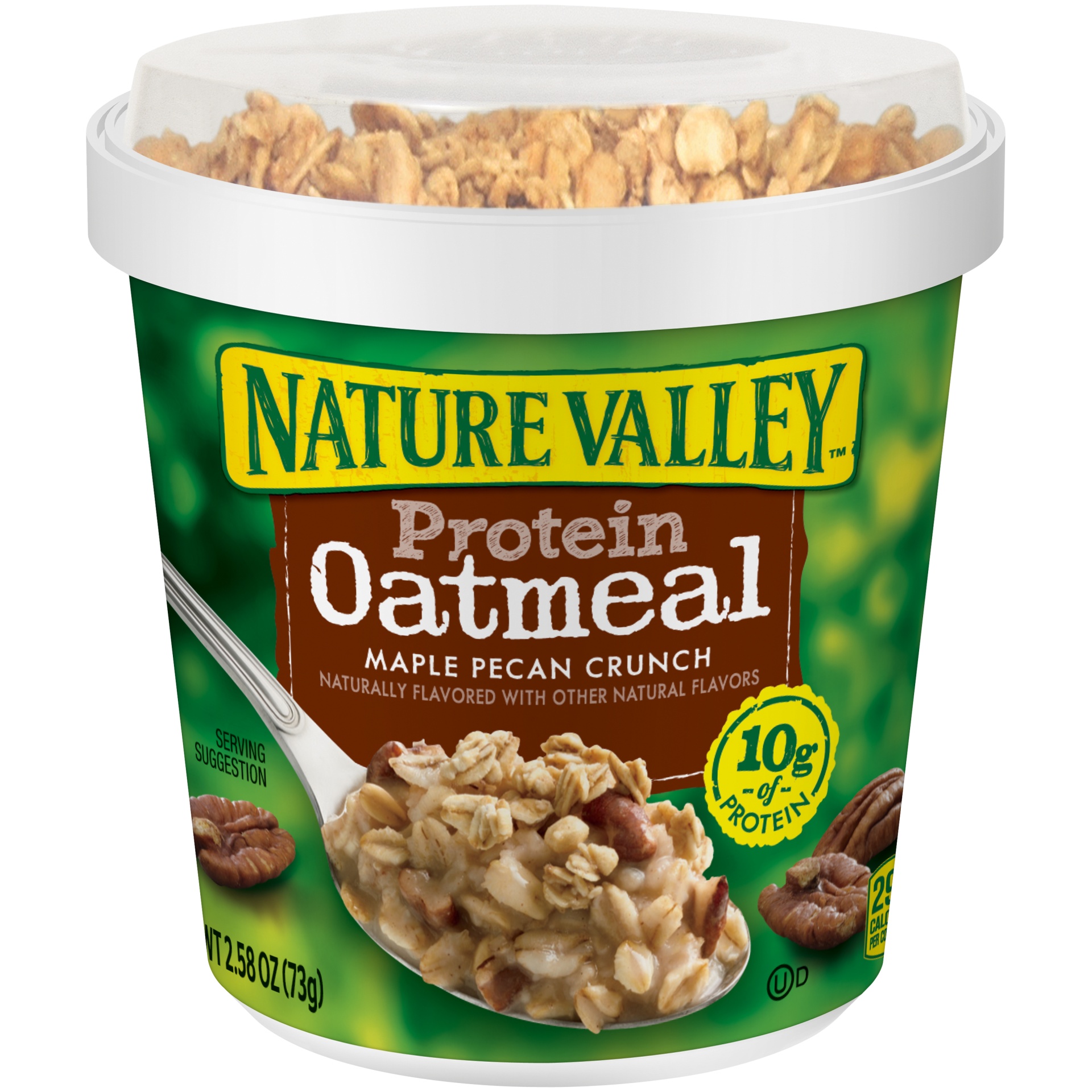 slide 1 of 1, Nature Valley Maple Pecan Crunch Protein Oatmeal, 2.58 oz