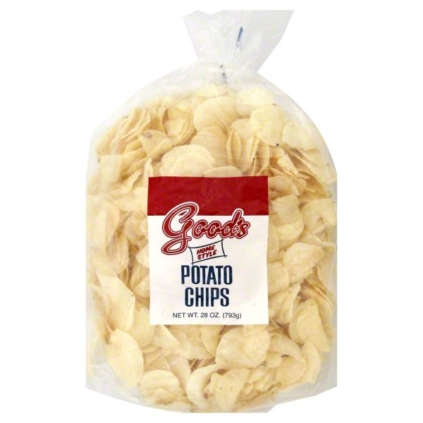 slide 1 of 1, Good's Bag Chips, 28 oz