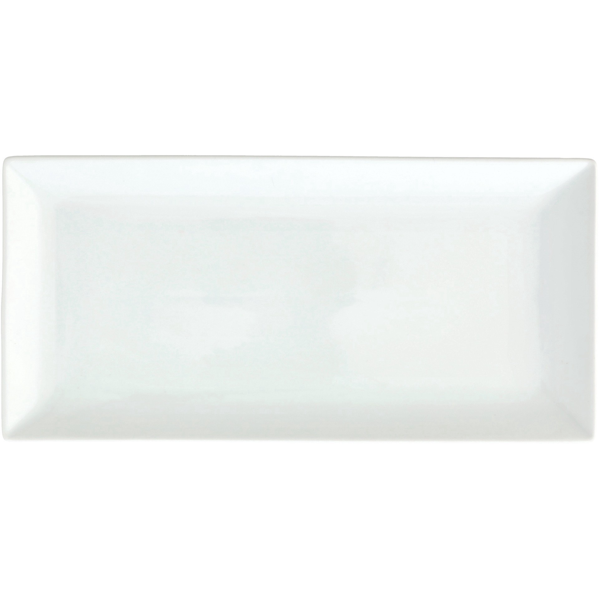 slide 1 of 1, our goods Rectangle Porcelain Platter - White, 13ftft x 6ftft