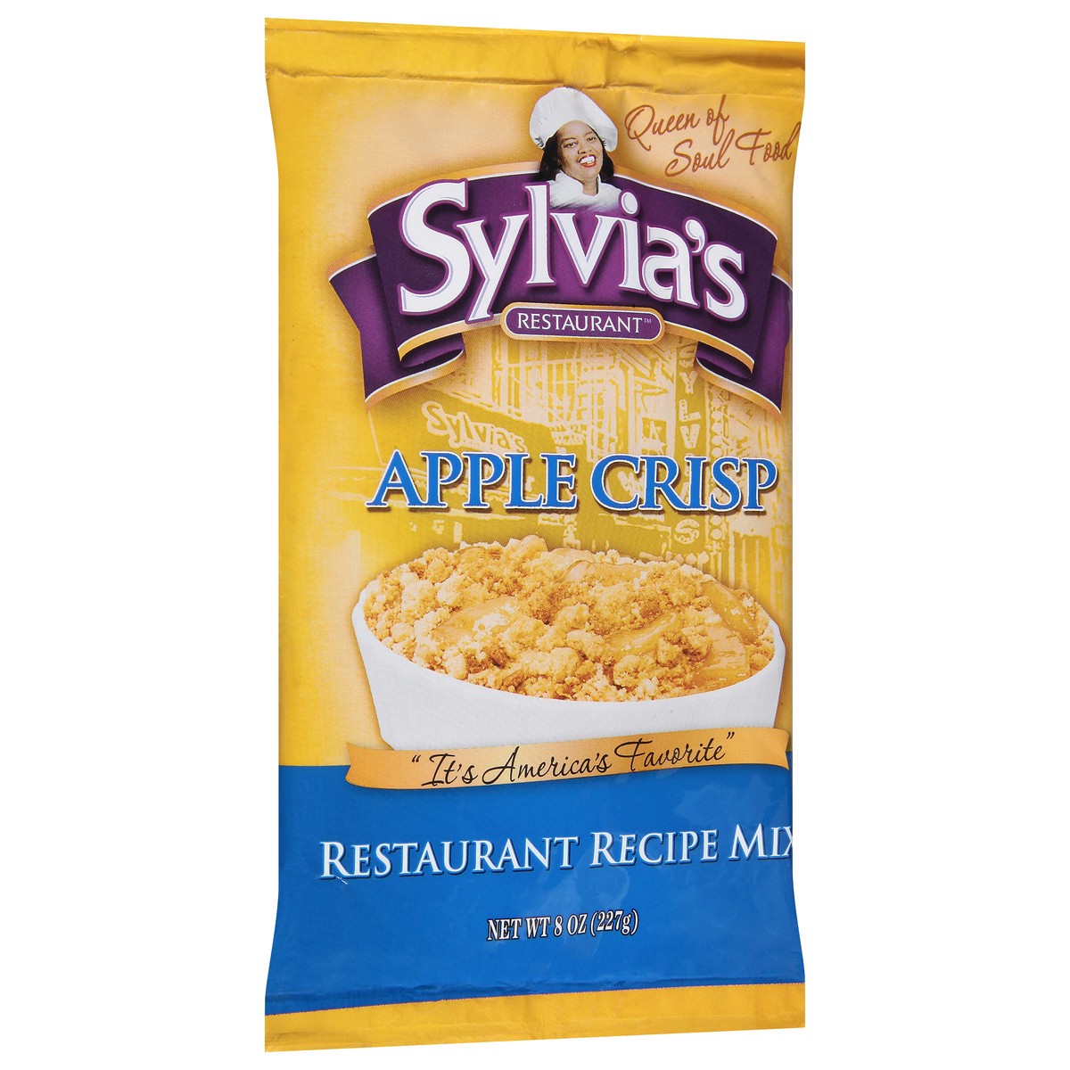 slide 9 of 9, Sylvia's Restaurant Apple Crisp Restaurant Recipe Mix 8 oz, 8 oz