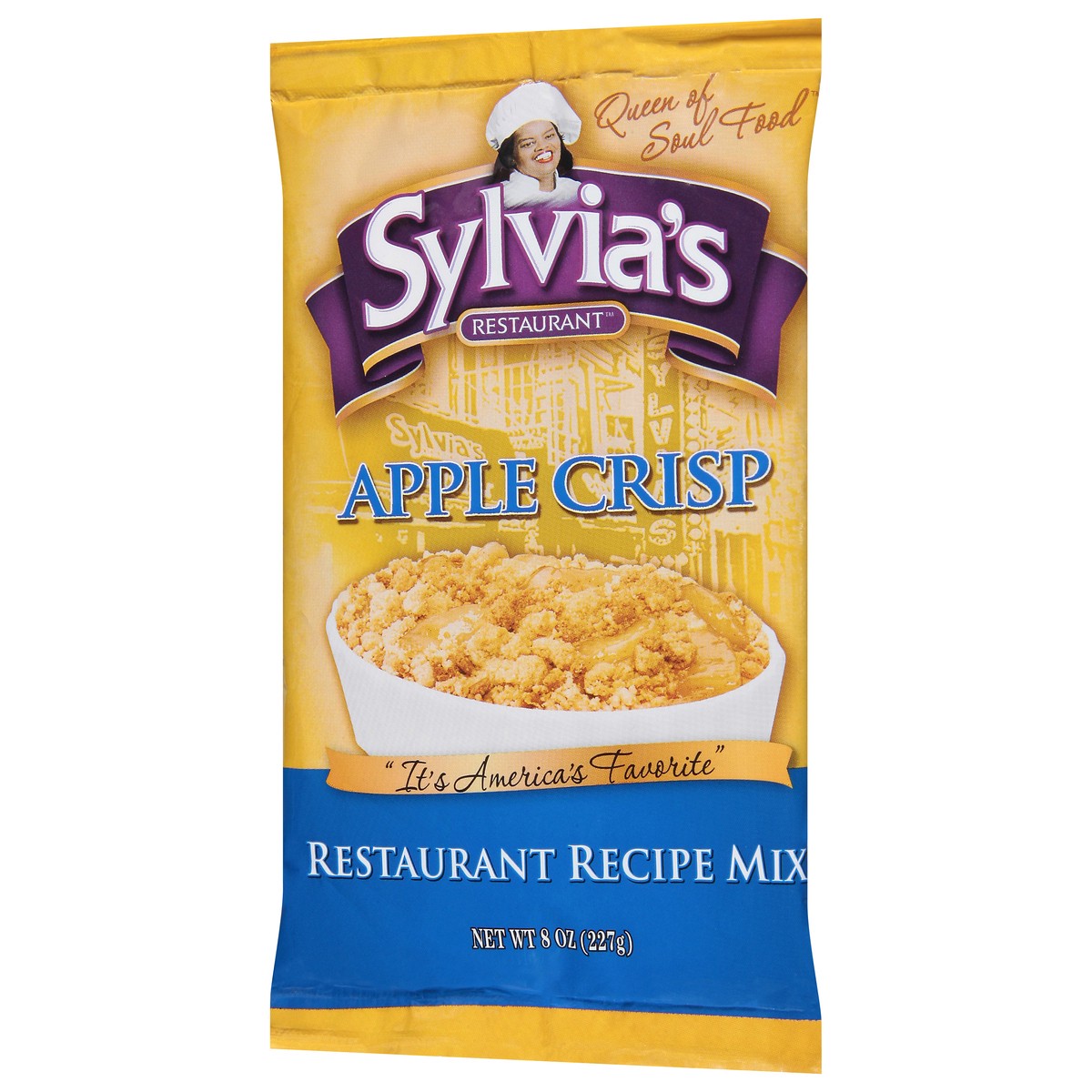 slide 8 of 9, Sylvia's Restaurant Apple Crisp Restaurant Recipe Mix 8 oz, 8 oz