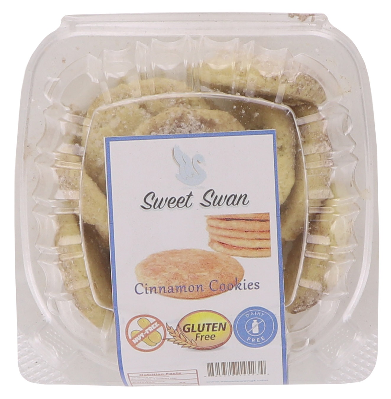 slide 1 of 1, Sweet's Sswan Cinnamon Cookies, 1 ct