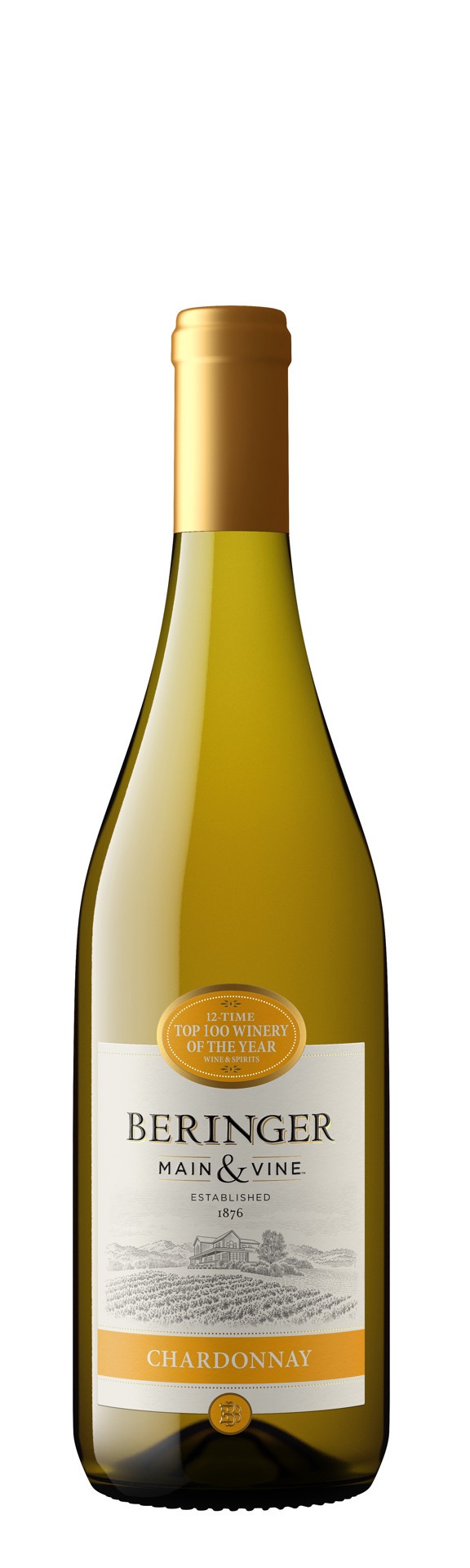 slide 2 of 2, Beringer Main & Vine™ Chardonnay, White Wine, California, 1 ct, 750ml Bottle, 750 ml