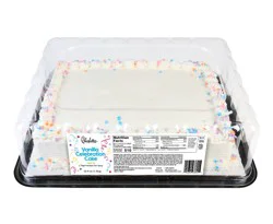 Charlotte's Vanilla Celebration Sheet Cake