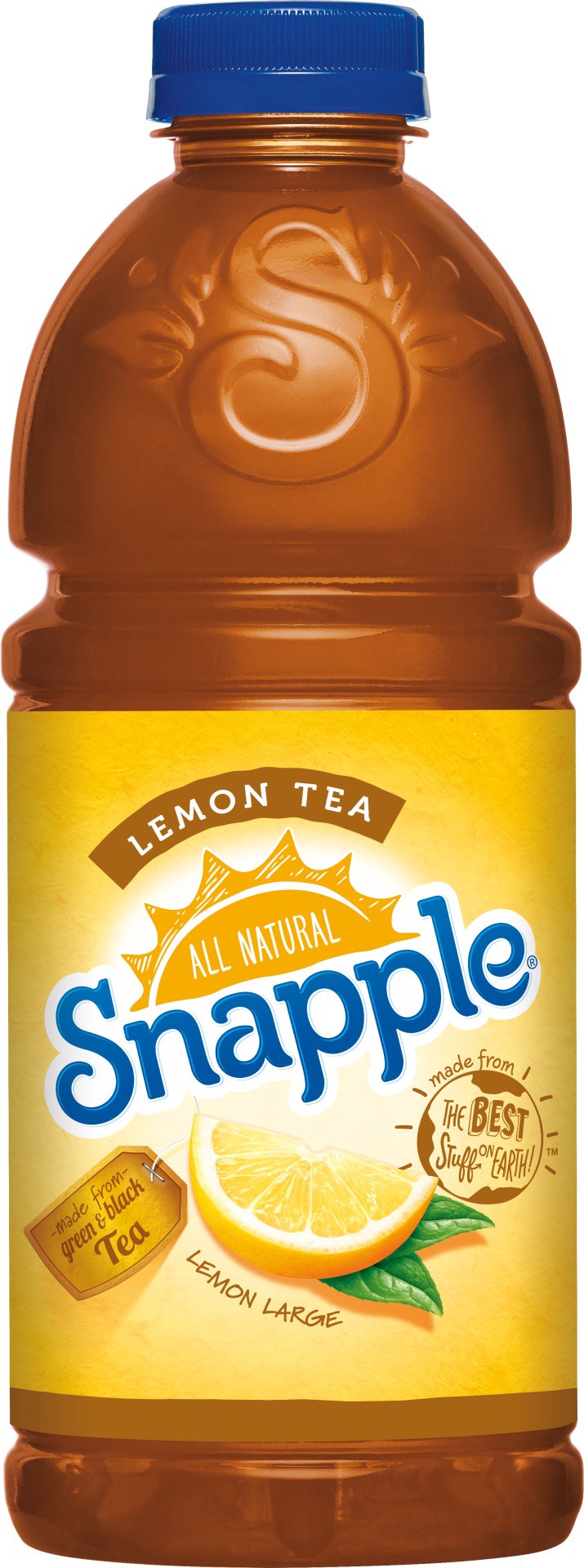 slide 1 of 3, Snapple Lemon Tea, 32 fl oz bottle, 32 fl oz