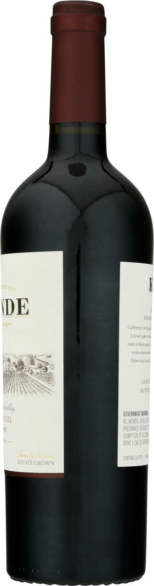 slide 6 of 9, Kunde Family Winery Sonoma Valley Zinfandel 750 ml, 750 ml
