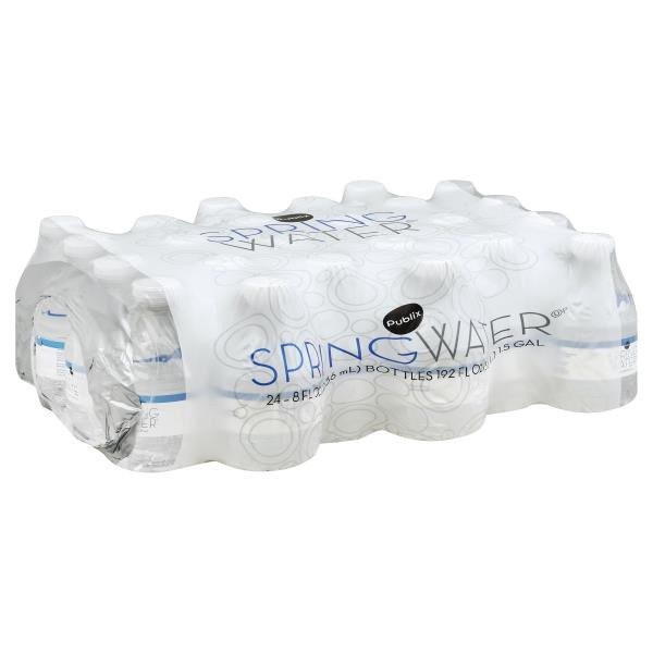 slide 1 of 1, Publix Spring Water - 24 ct, 24 ct