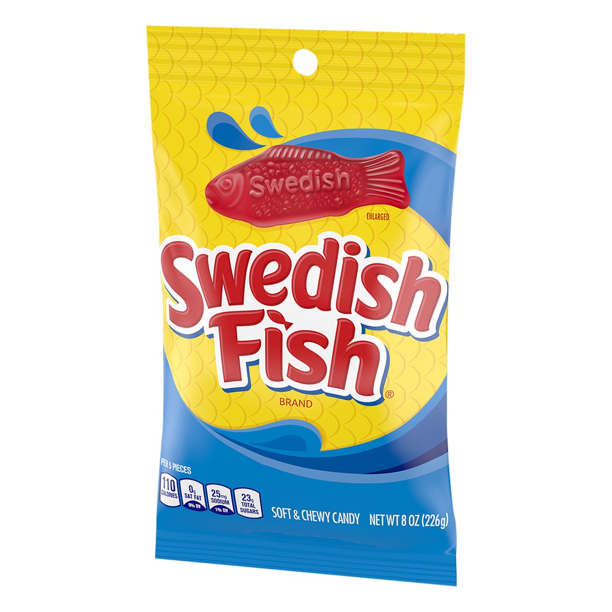slide 3 of 9, SWEDISH FISH Soft & Chewy Candy, 8 oz, 8 oz