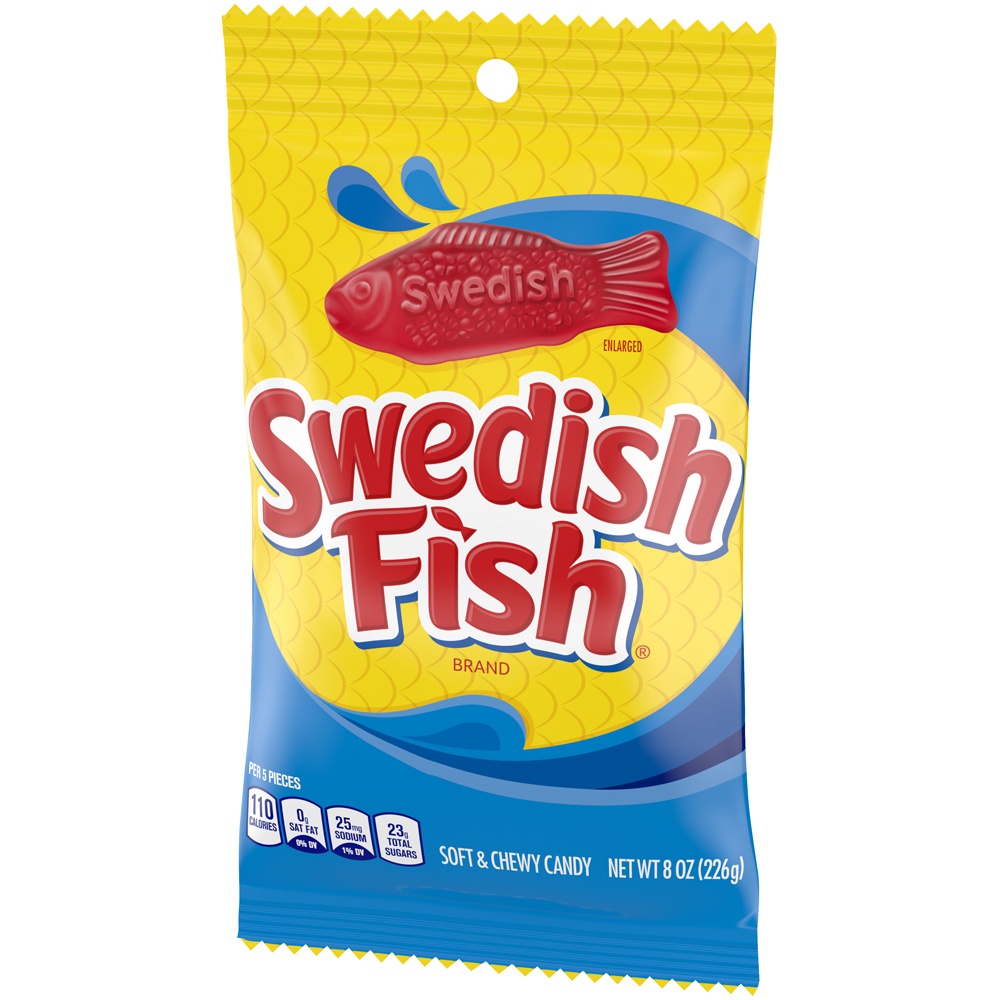 slide 4 of 6, Swedish Fish Soft & Chewy Candy, 8 oz