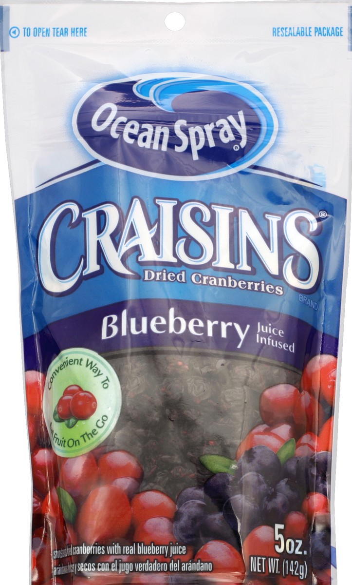 slide 2 of 3, Ocean Spray Blueberry Dried Cranberries Craisins, 5 oz