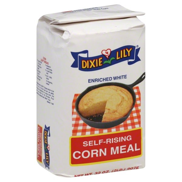 slide 1 of 5, Dixie Lily Self Rising Corn Meal, 2 lb