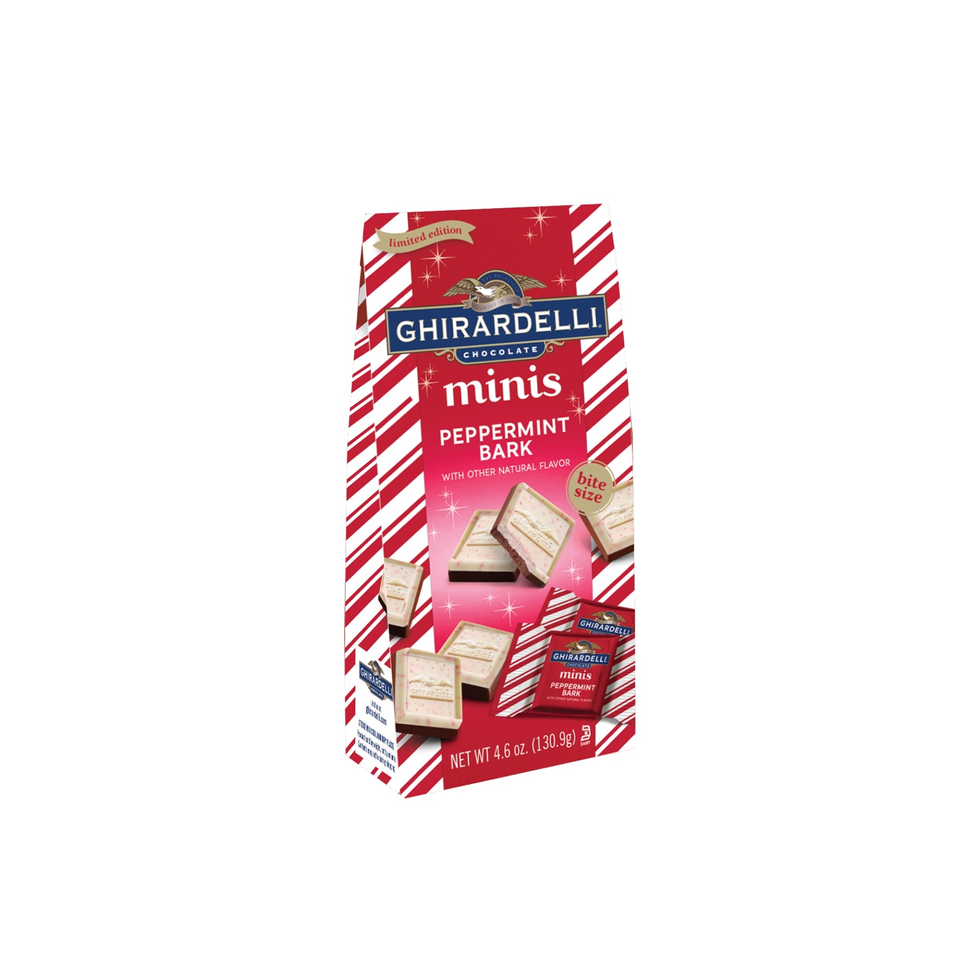 ghirardelli peppermint bark minis