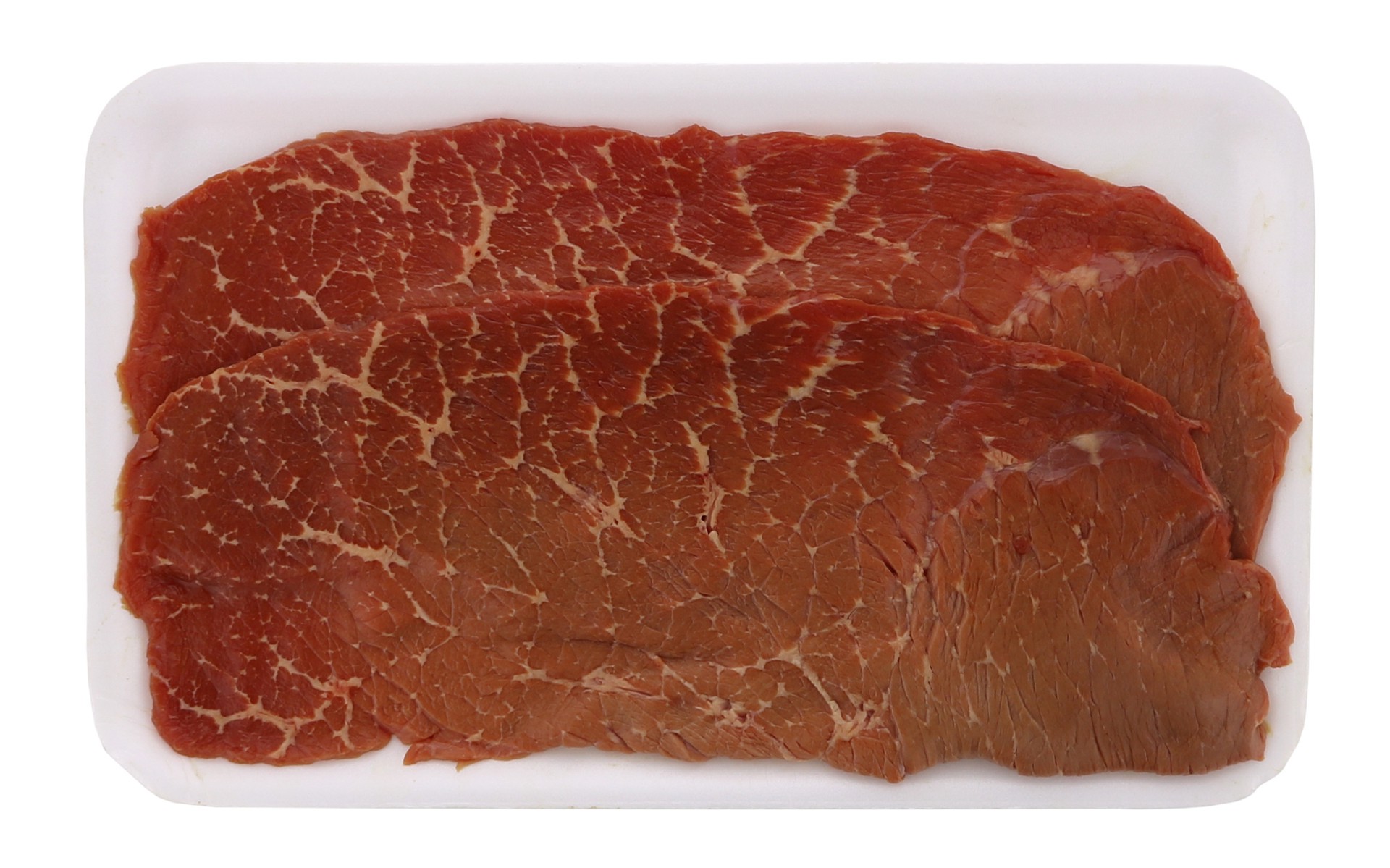 slide 1 of 1, Beef Round Top Round Stk Bnls Regular Pack, per lb