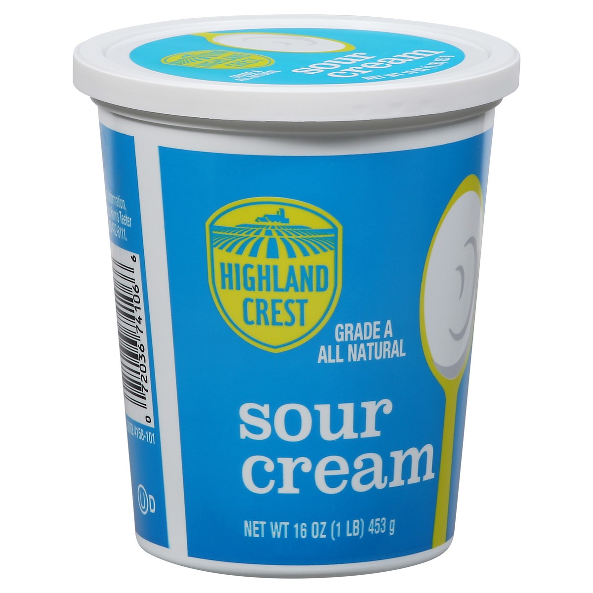 slide 6 of 13, Highland Crest Sour Cream 16 oz, 16 oz