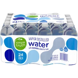 Simple Truth Vapor Distilled Water With Electrolytes