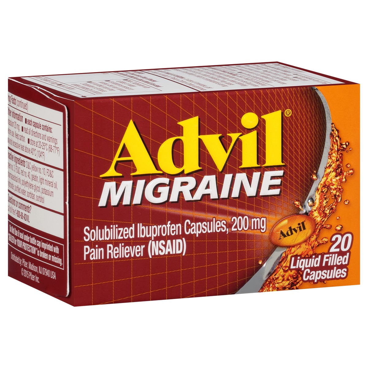 slide 2 of 12, Advil Migraine Gelcaps, 20 ct