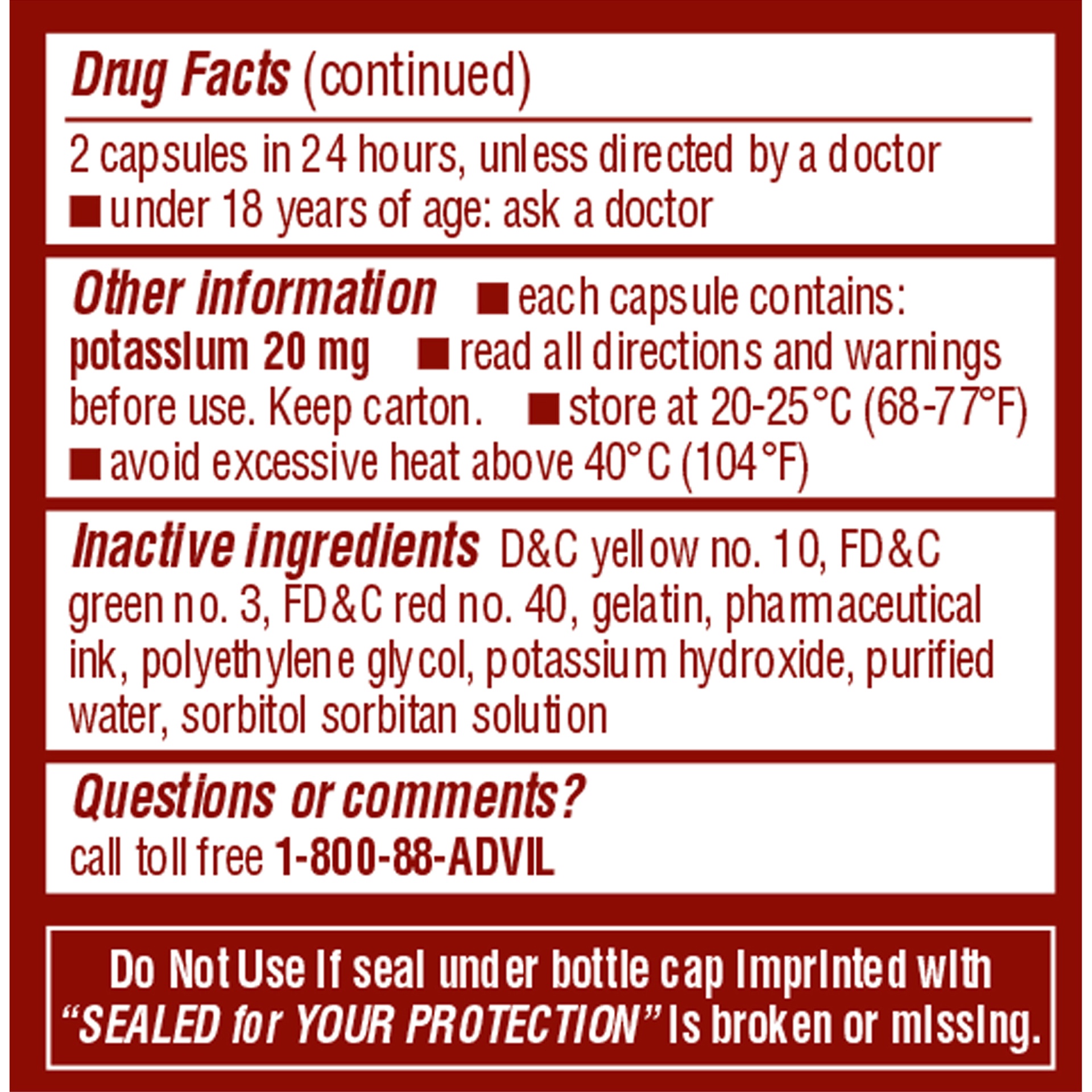 slide 5 of 7, Advil Migraine Pain Reliever Liquid Filled Capsules, 20 ct