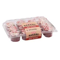 H-E-B Bakery Mini Red Velvet Cupcakes