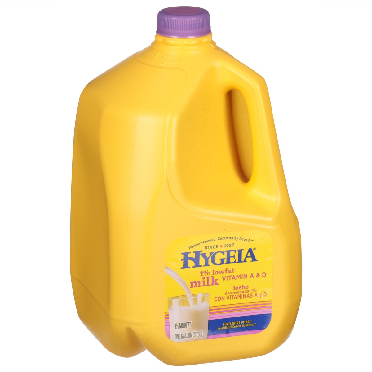 slide 7 of 14, Hygeia 1% Low Fat Milk 1 Gl, 1 gal