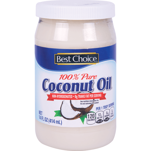 slide 1 of 1, Best Choice Coconut Oil, 14 oz