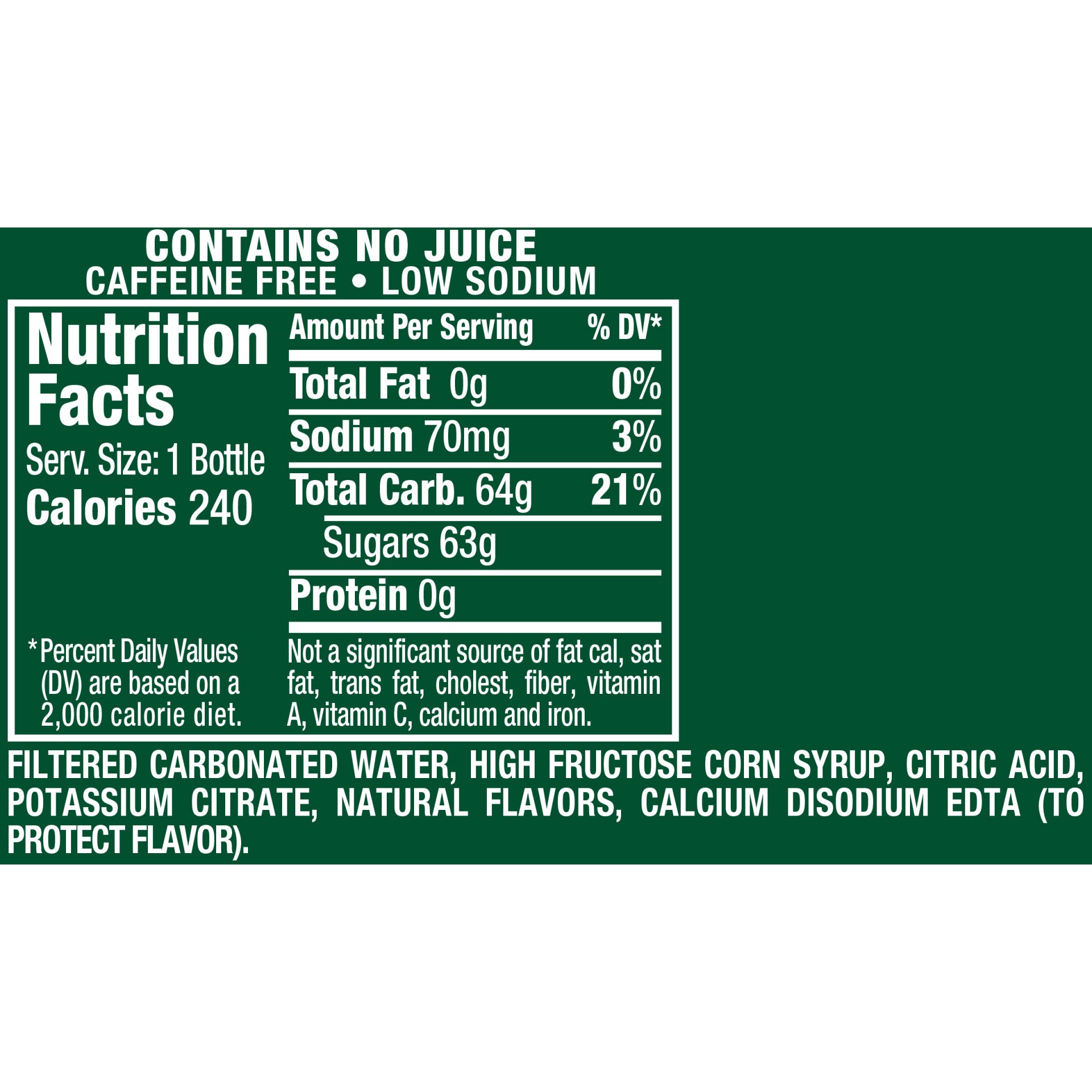 slide 2 of 2, 7UP Lemon Lime Soda, 20 fl oz bottle, 20 fl oz