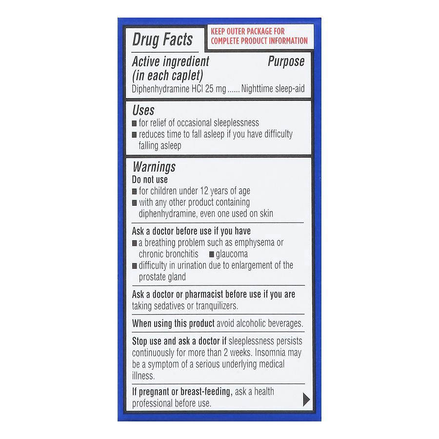 slide 5 of 5, Walgreens Nghttime Sleep Aid Mini Caplets, 100 ct