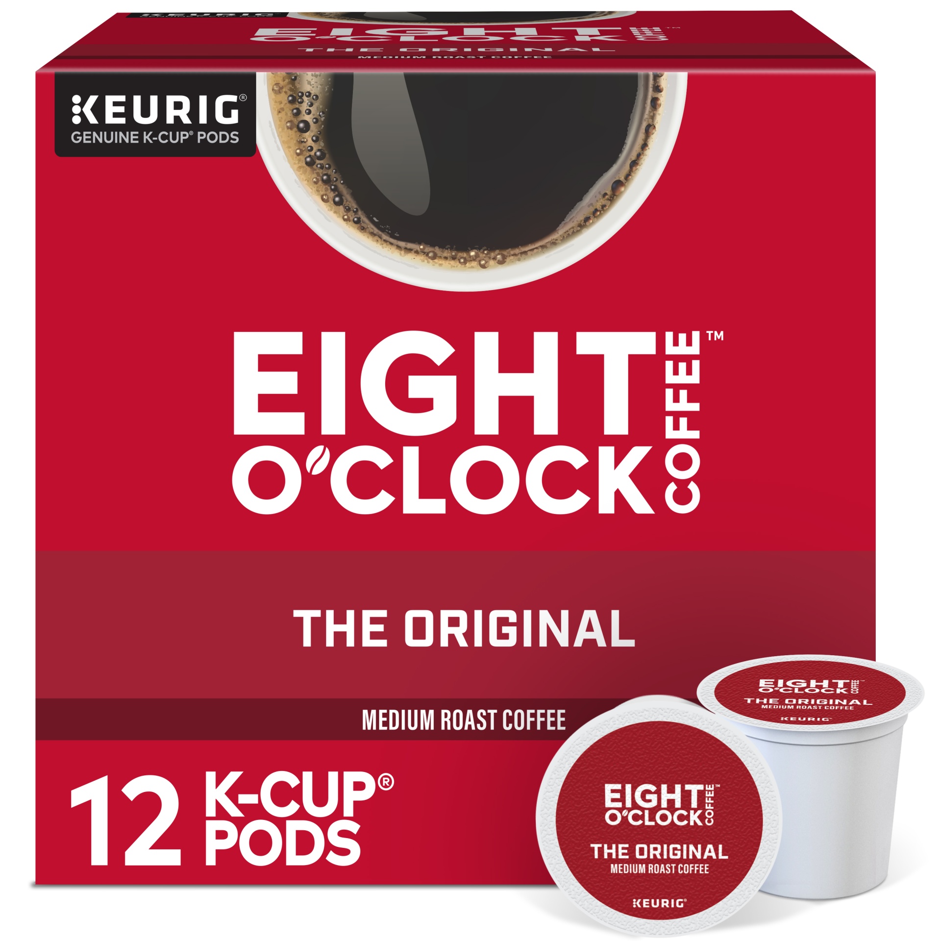 slide 1 of 1, Eight O'Clock Coffee The Original Medium Roast Kcup Pods, 4.1 oz